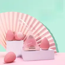 極上の柔らかさ！乾湿両用のシリコンメイクアップスポンジ【化粧液用・正規品】