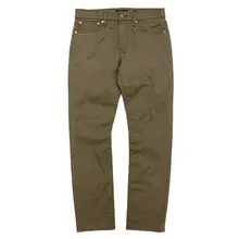 カジュアルパンツ メンズ ウォッシュ加工 高ストレッチ フィット ストレート コーヒー ワークパンツ シンプル 薄手 夏
