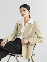 したデザインの女性用ジャケット【春秋・軽め・高級感】