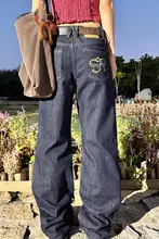 春季美式復古ウォッシュドストレートデニムパンツ【ユニセックス・ルーズフィット・トレンド】
