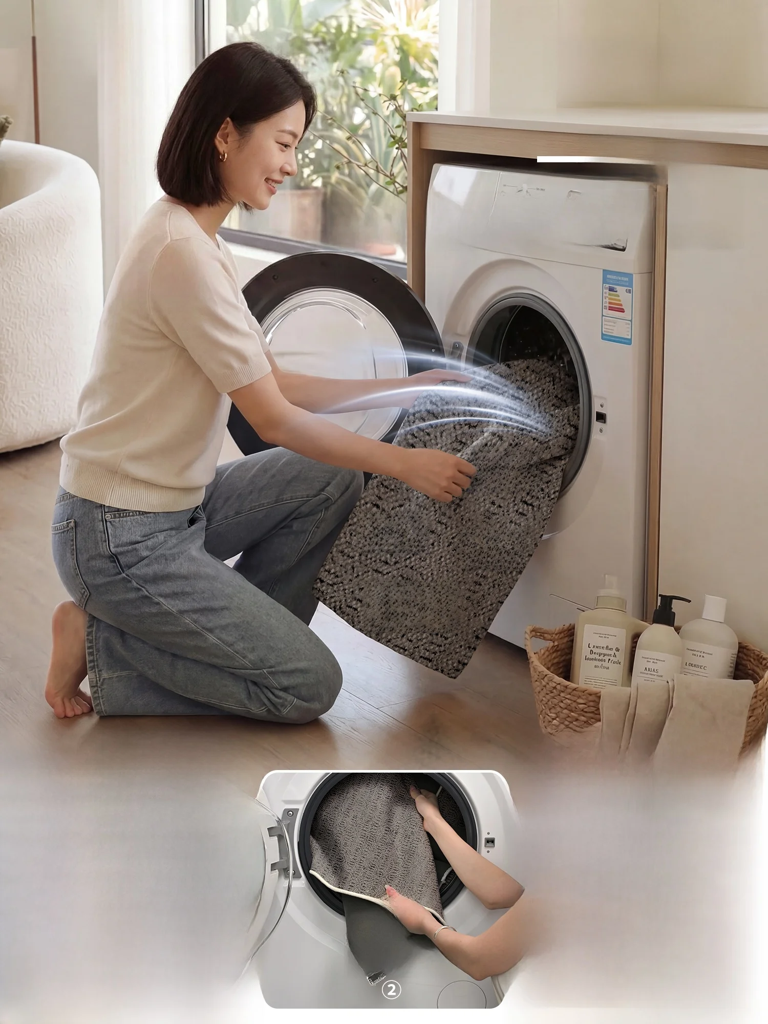 ラグを選びすぎて迷う？現代的な高級感と手入れのしやすさが融合した「洗えるモダンラグ」の選び方とは