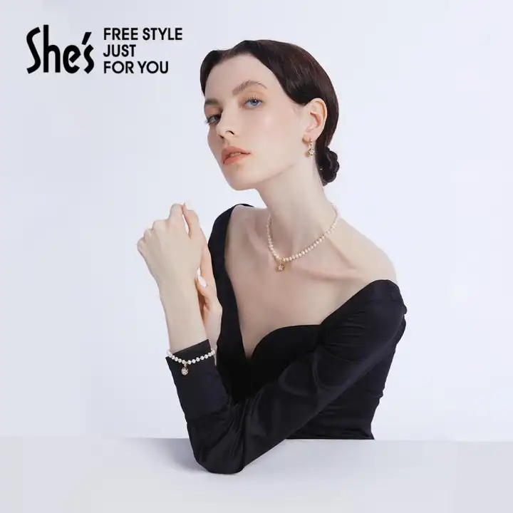 優雅なデザインのパールネックレス【ショートスタイル・大人の女性向け・プレゼントに最適】