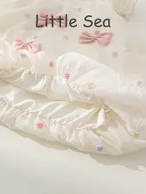 可愛い花柄フレア袖ドレス【子供用・チュールスカート】