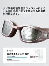 umay 近視対応スイミングゴーグル【防曇・防水・男女兼用・泳帽付き】（セットアップ対応）