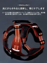 犬用リード 中型 大型犬 胸ハーネス 調節可能