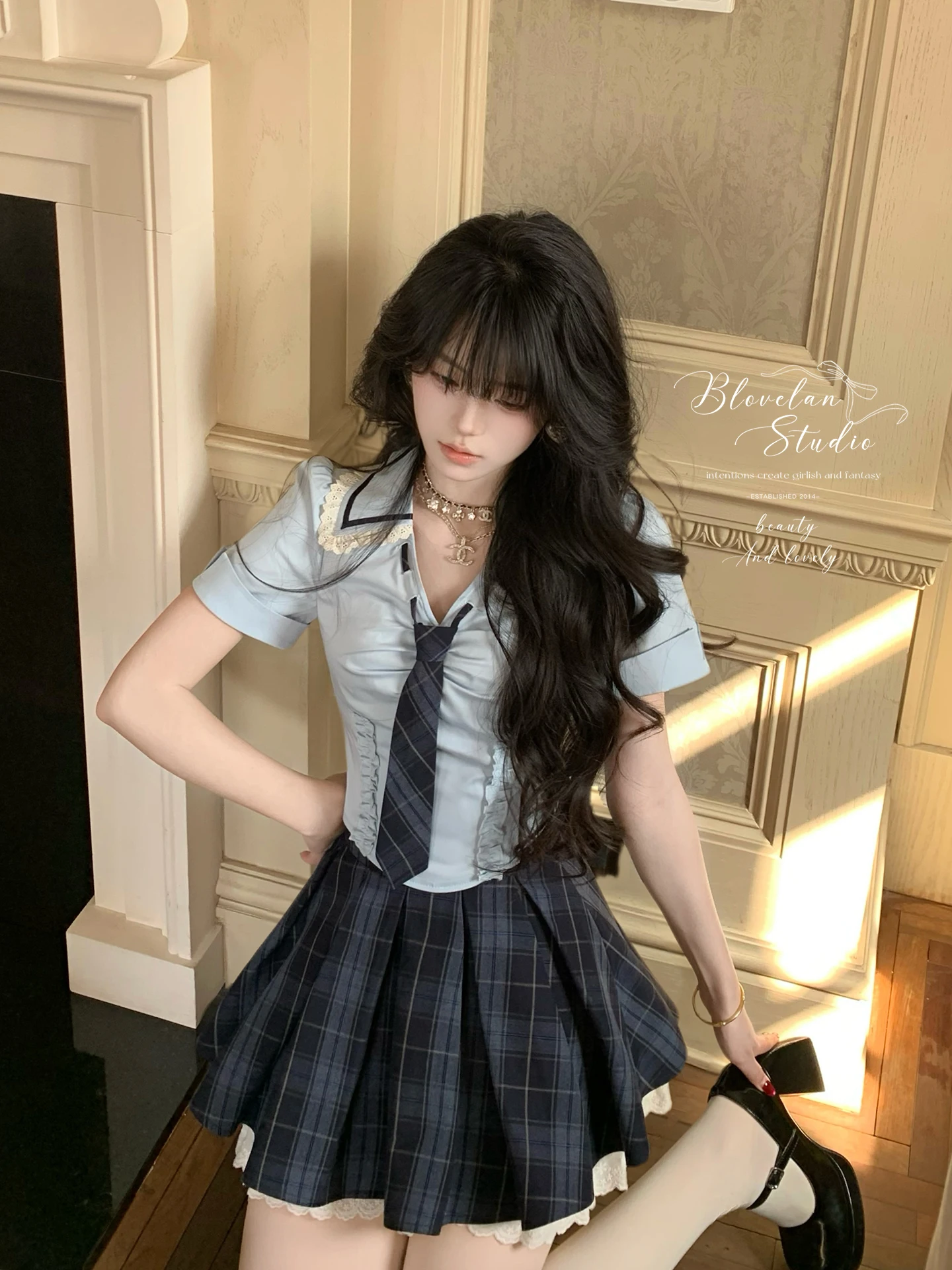 ガーリー系高校生にぴったりな少女学院風セットアップとは？