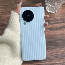 小米Civiシリーズ用スマートフォンケース【ストライプ・波紋模様・液体シリコン・ファッションデザイン】