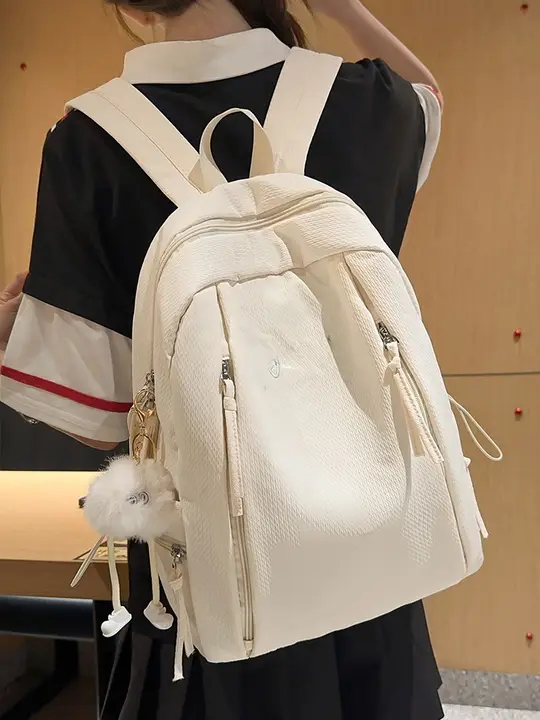 小さくて新鮮で軽い無地 バックパック