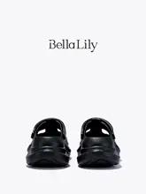 クロッグサンダル レディース 厚底 軽量 ソフトソール スリッポン おしゃれ 夏 「BellaLily」