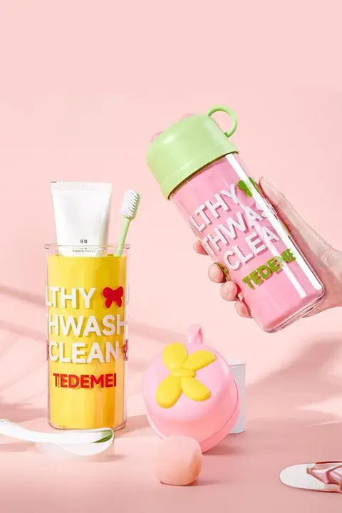 3点セット トラベル洗面カップ【携帯用・歯ブラシ・歯磨き粉収納・子供用】