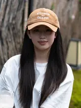 極上の柔らかさのコーデュロイキャップ【男女兼用・深めデザイン・広めつば】