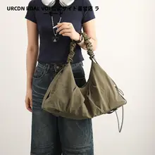 大容量トラベル用ハンドバッグ【しわデザイン・ショルダーバッグ・斜め掛け対応】