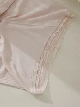 女性用 防透け対策 ボクサーパンツ【モダール・抗菌・レース付き】