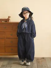 女の子用 秋用スカーフ【風を防ぐ三角スタイル・シルク風・子供用】
