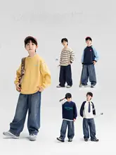 男の子用 デニムパンツ【秋用・カジュアル・長ズボン】（セットアップ対応）