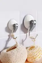 強力吸盤フック【壁掛け式・穴あけ不要・キッチンや洗面所に最適】