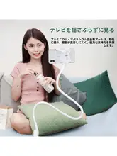 アルミ合金製 スマートフォン・タブレットスタンド【デスク・ベッド用・回転式】