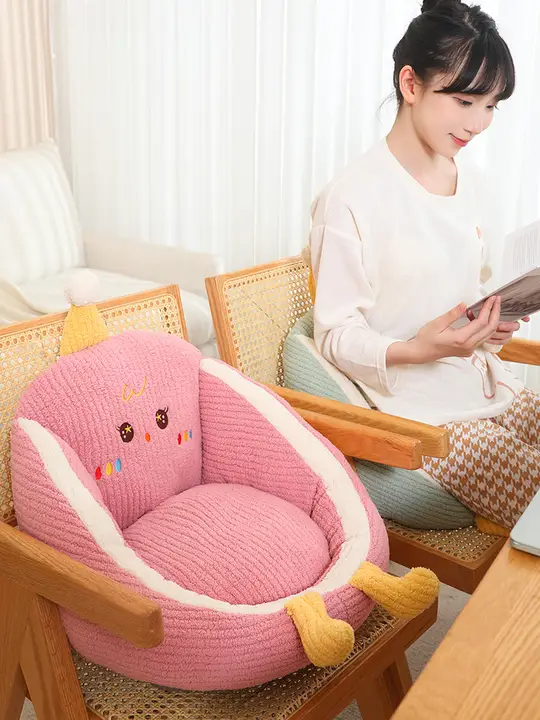 極上の柔らかさのオフィス用クッション【椅子用・一体型・多機能・快適】