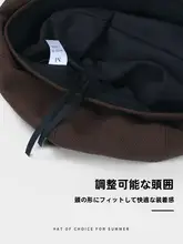 愛らしいハート装飾の黒ベレー帽【春秋・大きめサイズ・韓国風・カジュアル】