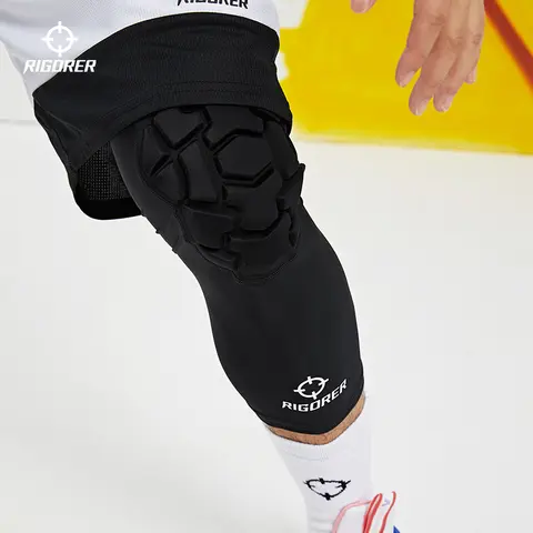 バスケ　膝パッド入りスパッツ TAO | RIGORER 男性用スポーツ膝パッド【バスケットボール用・膝の半月