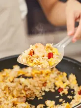 大きいサイズのフライ返し【耐熱・透明・炒飯やご飯に最適】