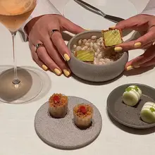 洗練されたデザイン！スイーツプレート【フレンチスタイル・マット仕上げ・高級感あふれる】
