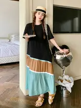 デザイン性のあるゆったりカジュアルスウェットワンピース【夏用・優しい印象・美しいシルエット】