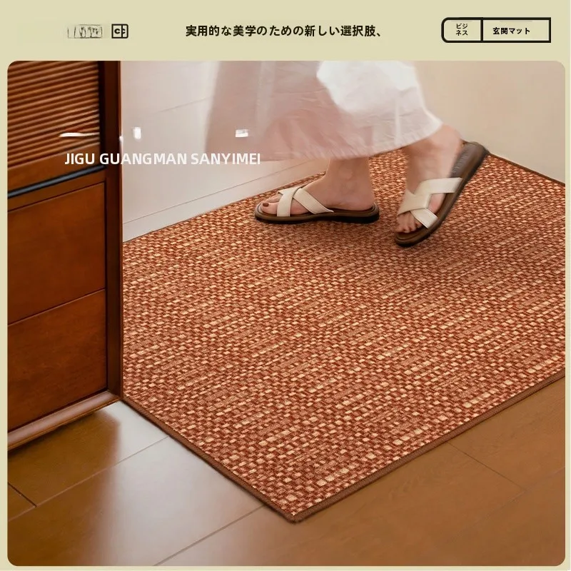 2畳サイズカーペットとしてのモダンシンプル防滑玄関マットの実用性と特性