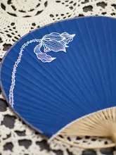 手作り刺繍のミニ団扇【復古中式・子供用・布面・涼感】