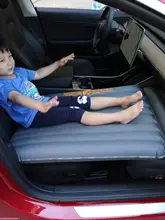 車用エアマットレス【後部座席用・コンパクト・自宅旅行】