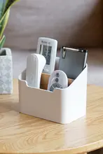 リモコン収納 小物ボックス スマホ入れ 北欧風 シンプル おしゃれ 多機能 リビング テーブル 家庭用