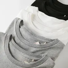 高級コットン使用のメンズ長袖丸首Tシャツ【極上の柔らかさ・シンプルデザイン】