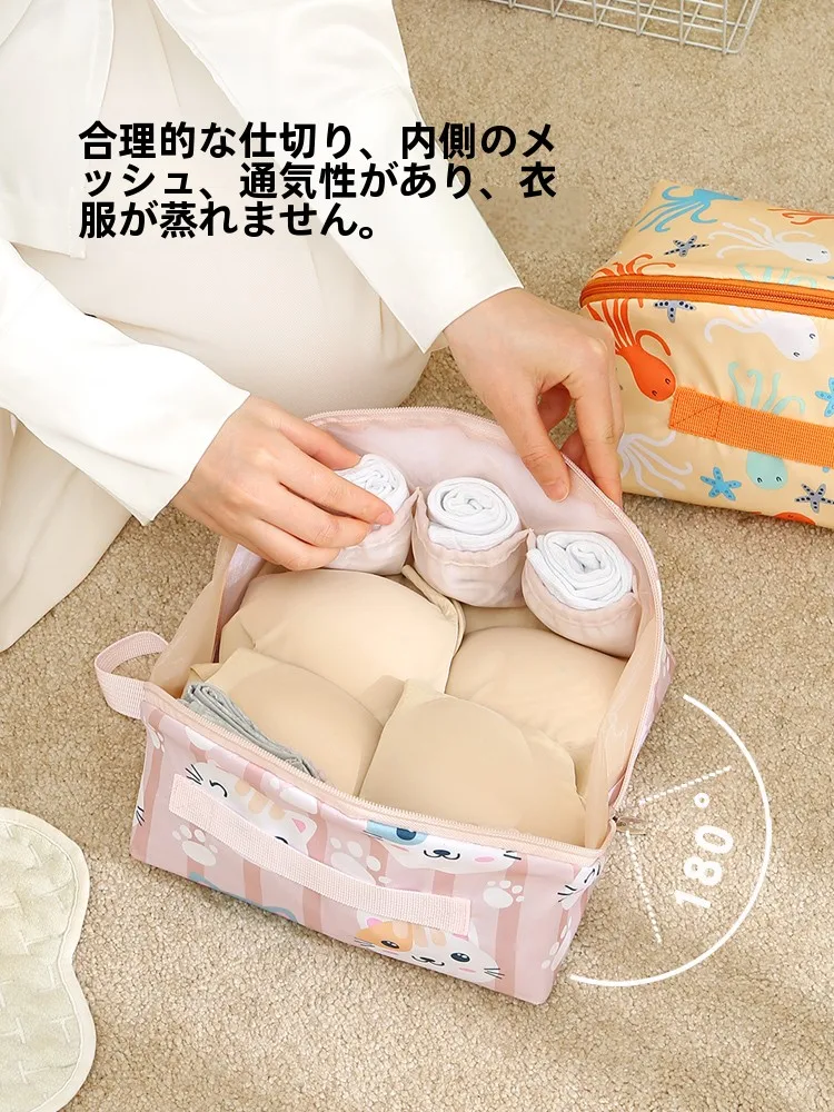 旅行用インナー収納バッグ：修学旅行や子連れ旅行で役立つ3点セットの実用性と選び方