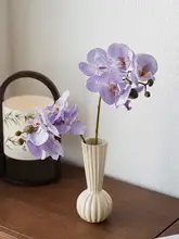 高級感あるテクスチャーの胡蝶蘭造花【一枝・インテリア用・リビングやダイニングに最適】
