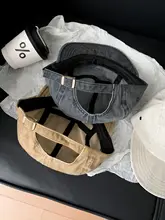 キャップ レディース カップル アメカジ ヴィンテージ ウォッシュ加工 フラットブリム ビッグサイズ 小顔効果 カジュアル