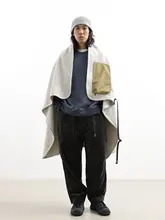 極上の柔らかさの秋冬用ポータブルブランケット【アウトドアキャンプ・厚手・昼寝用】
