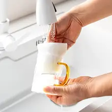 使い捨てナノスポンジクリーナー【台所用・洗剤不要・茶碗や鍋の汚れ取り】