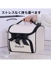 大容量の女性用化粧ポーチ【防水・立体型・収納分区・携帯便利】