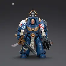 アクションフィギュア ウォーハンマー40K ウルトラマリンズ ターミネター隊 キャプテン 可動 「JOYTOY」
