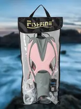 FISHFINE シュノーケリング 三宝装備 メッシュバッグ