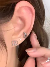 医療用チタン製イヤーカフ【小型・デザイン性・睡眠用・女性用】