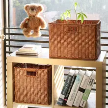 Kens 収納バスケット【大サイズ・レトロデザイン・家具収納用】