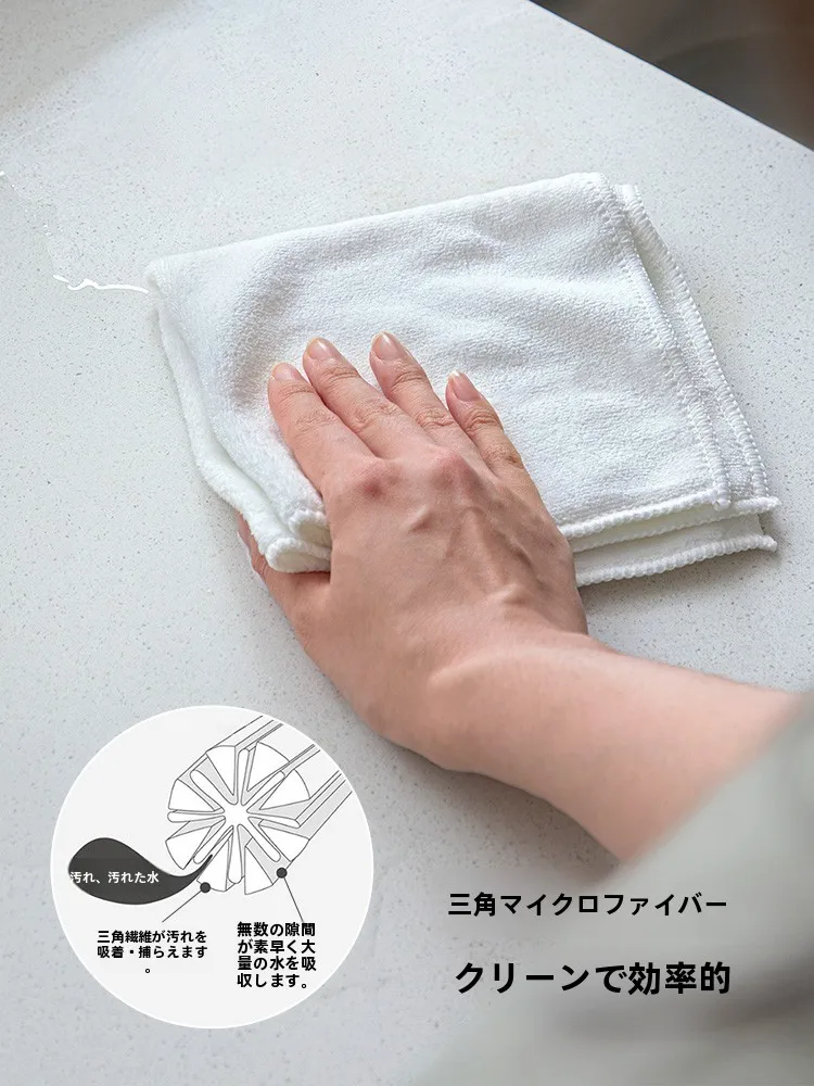 三角形ファイバー製キッチンマルチクリーナー：高級クリーニングの実用性を検証