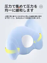 通気性のあるオフィス用腰サポートクッション【長時間座位対応・快適設計】