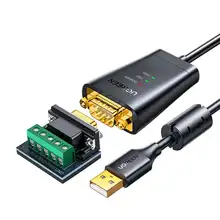 USBからRS232/485/422への三合一インターフェース変換ケーブル【産業用・DB9オスコネクタ・データ転送用】