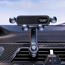 車用スマートフォンホルダー【エアコン送風口取り付け対応・ナビゲーションサポート】