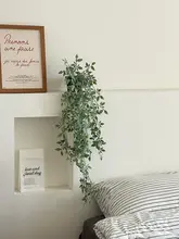 リアルな造花の壁掛けバスケット【高級感のあるフェイクグリーン・リビング用】