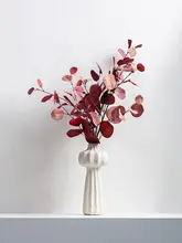 Dnnni 陶器製 シンプルモダン 花瓶【リビング・寝室用・デコレーション】