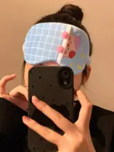 可愛いデザインの毛布アイマスク【睡眠用・学生・オフィス・快適さ重視】