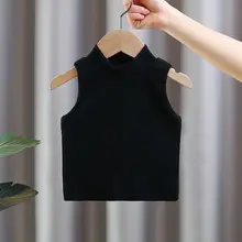 女児用キャミソール【コットン・夏用・無袖・おしゃれ】